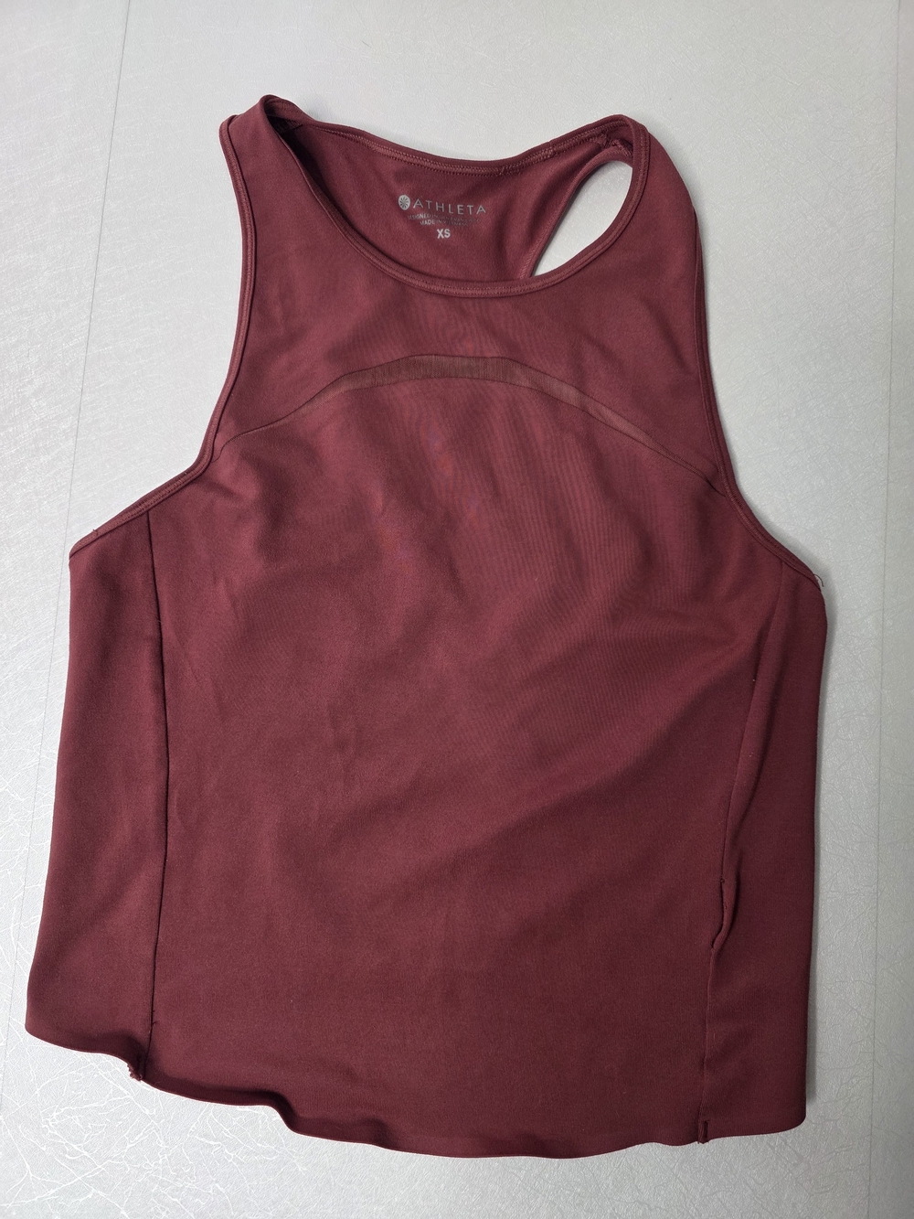 Athleta Transcend Racerback Mesh Tank, size XS